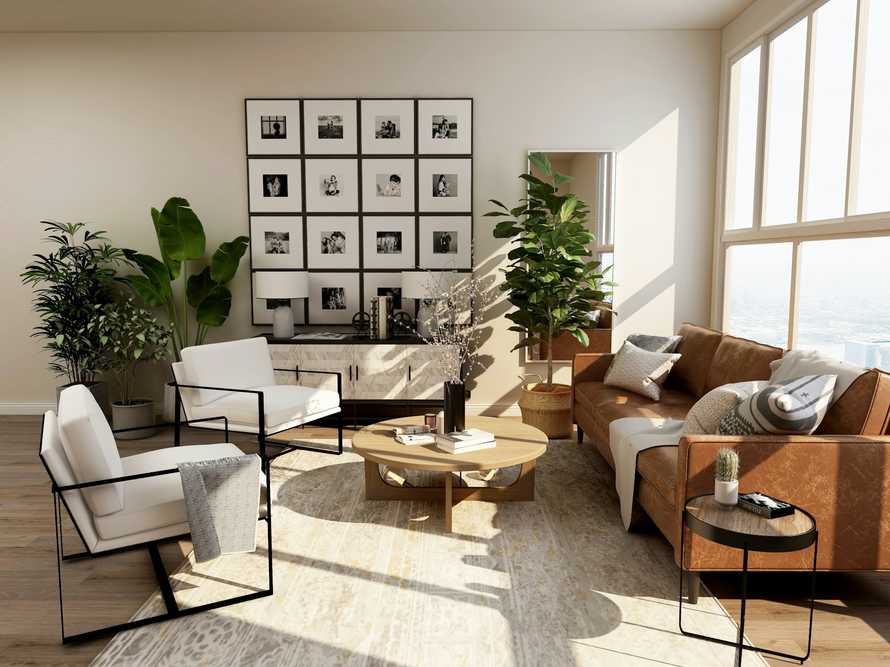 Residential living space design inspiration